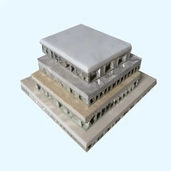 Veneer Batu Tipis 3-5mm Didukung Dengan Panel Aluminium Honeycomb